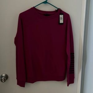 Women’s Armani Exchange pink crew neck sweatshirt